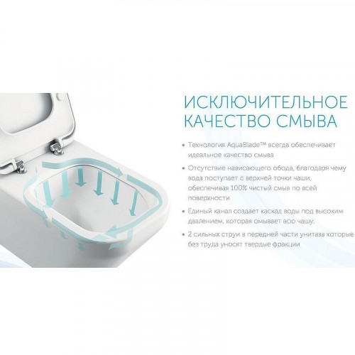 Унитаз компакт Ideal Standard Connect E042901 без бачка и сиденья фарфор напольный
