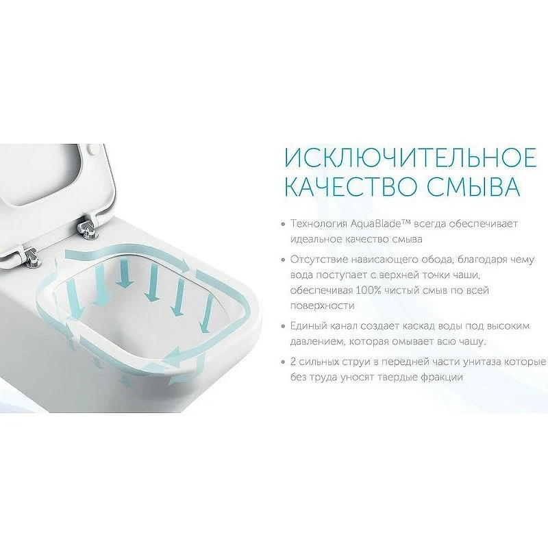 Унитаз компакт Ideal Standard Connect E042901 без бачка и сиденья фарфор напольный