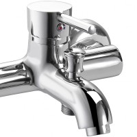 Смеситель для ванны Azario Tasco AZ-15160511 Хром латунь на стену