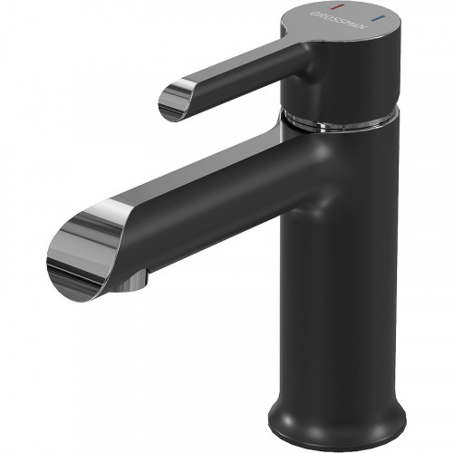 Смеситель для раковины Grossman Alba 510.K35.06.100/210 Черный Хром латунь