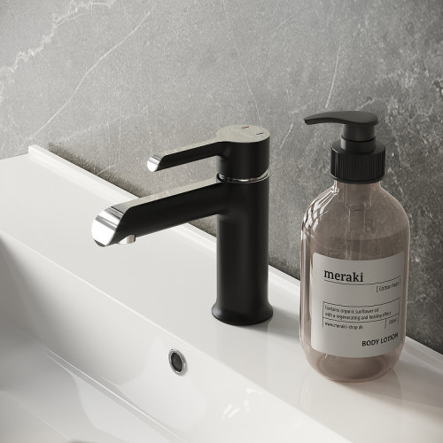 Смеситель для раковины Grossman Alba 510.K35.06.100/210 Черный Хром латунь