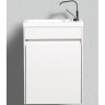 Тумба под раковину BelBagno Pietra Mini 40 PIETRA MINI-400-1A-SO-BL-R подвесная Bianco Lucido МДФ / ЛДСП