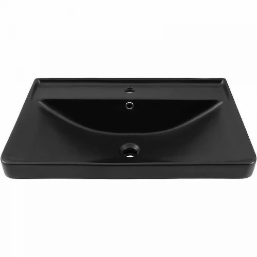 Раковина Aquanet Ирис 70 329248 Черная матовая