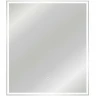 Зеркальный шкаф Style Line Квартет 65 СС-00002384 с подсветкой Белый МДФ / ЛДСП, стекло