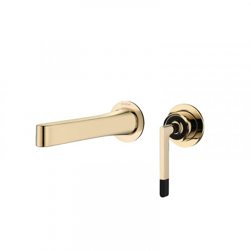 Смеситель для раковины Boheme Duo 165-G цвет Золото