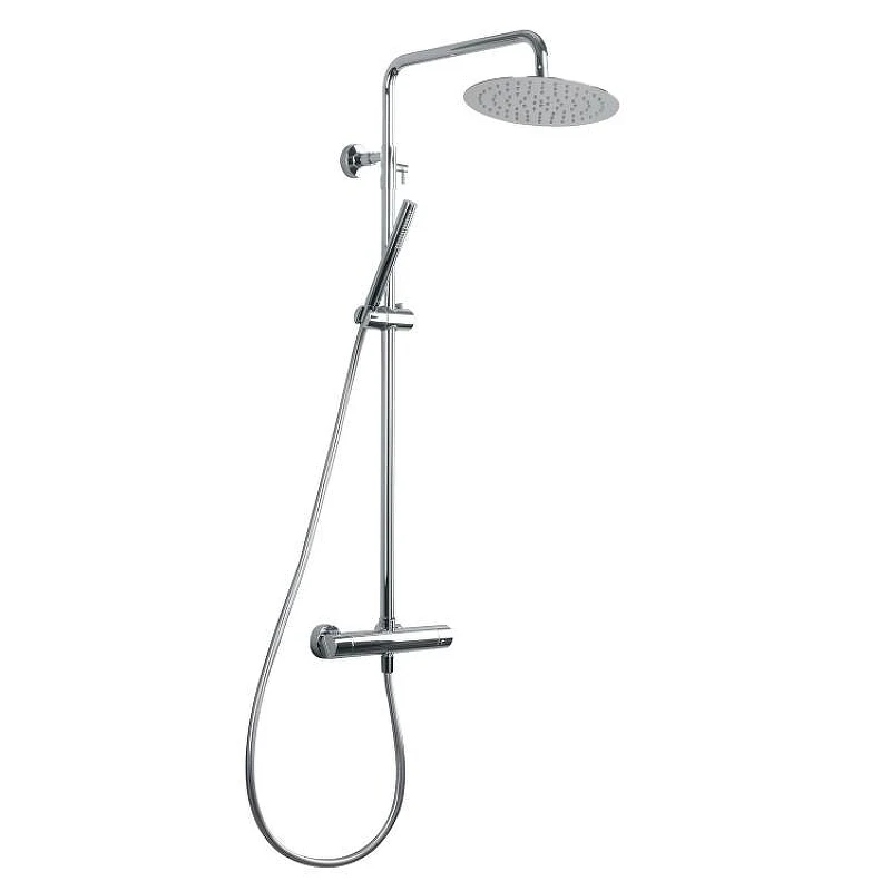 Душевая система Splendy Relax P RP208XTR25C1CR с термостатом цвет Хром