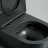 Унитаз Ceramicanova Modena Rimless CN6063MDH подвесной Темный антрацит матовый с сиденьем Микролифт фарфор подвесной