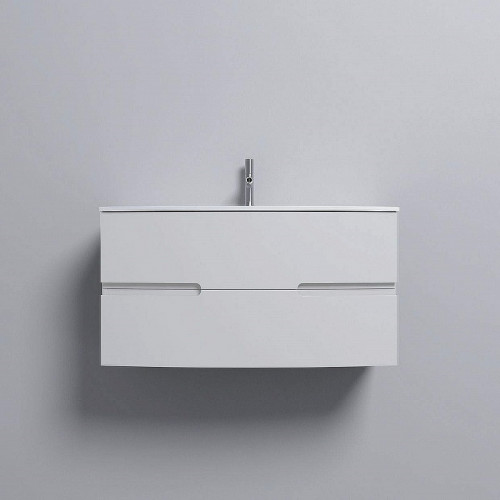 Тумба под раковину Jacob Delafon Nona 100 EB1889RU-G1C подвесная Белая глянцевая МДФ / ЛДСП