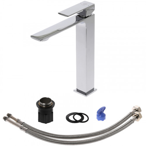 Смеситель для раковины Orange Lutz M04-121cr Хром на столешницу