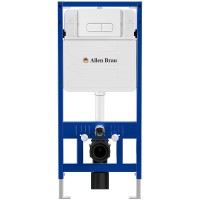 Инсталляция Allen Brau Pneumatic Pro 9.11101.20 для унитаза без клавиши смыва пластик