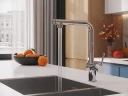 Смеситель для кухни Cersanit Flavis 64843 Хром