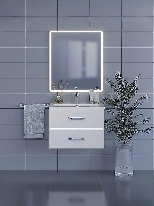 Зеркало Uperwood Foster 70 291020560 с подсветкой с сенсорным выключателем и подогревом