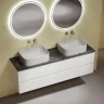 Столешница под раковину Sancos 160 TT160A1 Black Sky