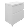 Тумба с раковиной Azario Viola 80 CS00097140 цвет Белый матовый