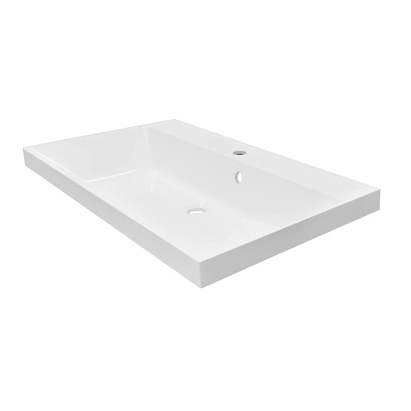 Тумба с раковиной Azario Viola 80 CS00097140 цвет Белый матовый