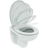 Унитаз Ideal Standard Tirso R034301 подвесной с сиденьем Микролифт фарфор подвесной