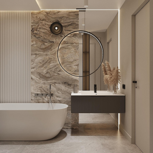 Тумба под раковину ЗОВ Кито Флавио 60 K60FL подвесная цвет Лиони PET