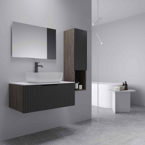 Тумба под раковину ЗОВ Кито Флавио 60 K60FL подвесная цвет Лиони PET