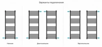 Водяной полотенцесушитель Сунержа Модус PRO 120x40 00-0450-1240 Без покрытия