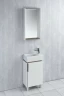 Зеркало Aquaton Бэлла 46 1A221702BBAZ0 с подсветкой Белое Джарра
