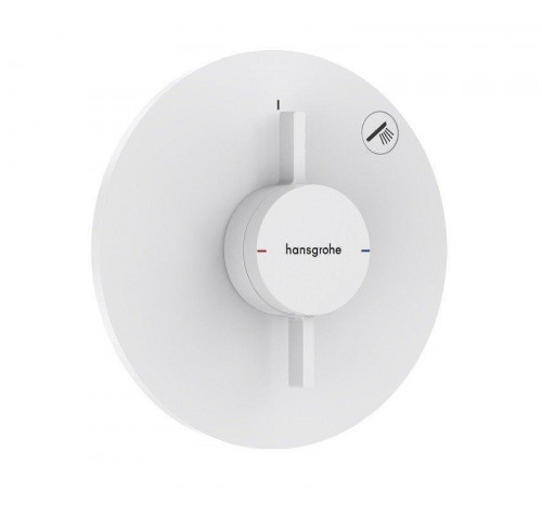Смеситель для душа Hansgrohe DuoTurn S 75618700 цвет Белый матовый