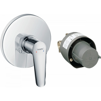 Смеситель для душа Hansgrohe Logis E 71608000 Хром латунь встраиваемый