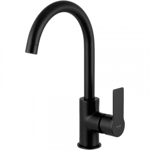 Смеситель для кухни Remer Energy EY72NO Черный матовый латунь