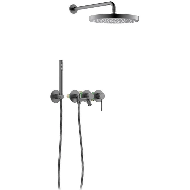 Душевая система Timo Saona SX-2348/18SM Черное золото