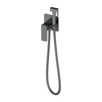 Гигиенический душ со смесителем Oliveeka D OL-829003-BGM цвет Оружейный металл матовый