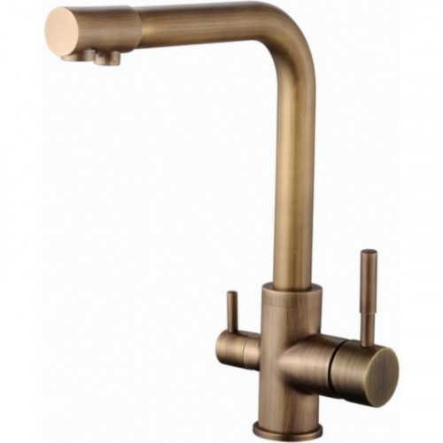 Смеситель для кухни Viko V-5064 Античная бронза латунь на столешницу