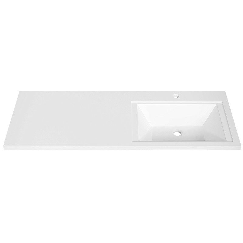 Тумба с раковиной DIWO Тольятти 120 R цвет Белый