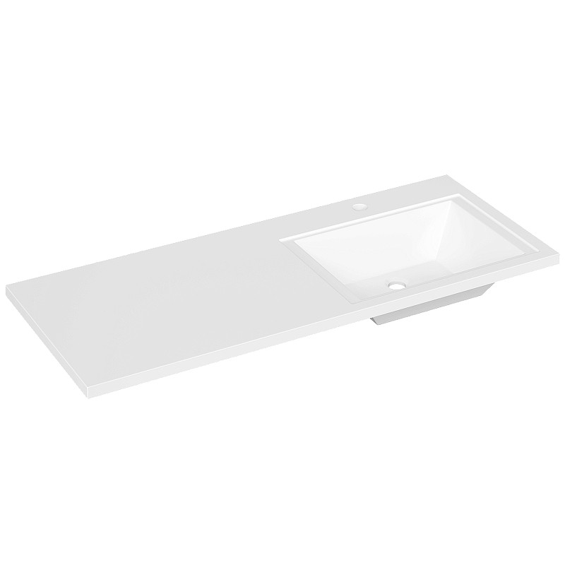 Тумба с раковиной DIWO Тольятти 120 R цвет Белый