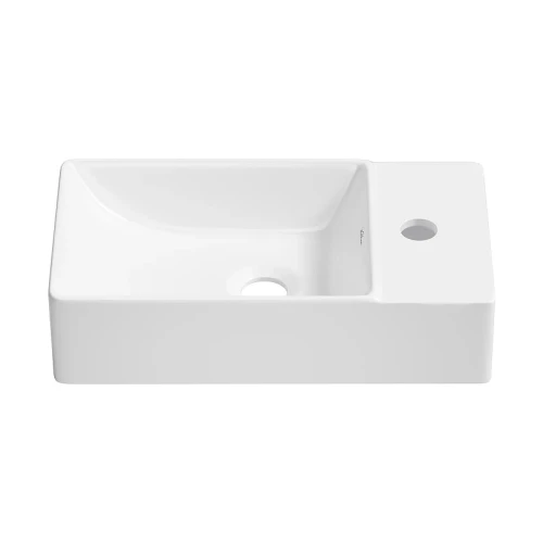 Мини-раковина Wellsee WC Area 40 R 301803000 цвет Белый глянцевый