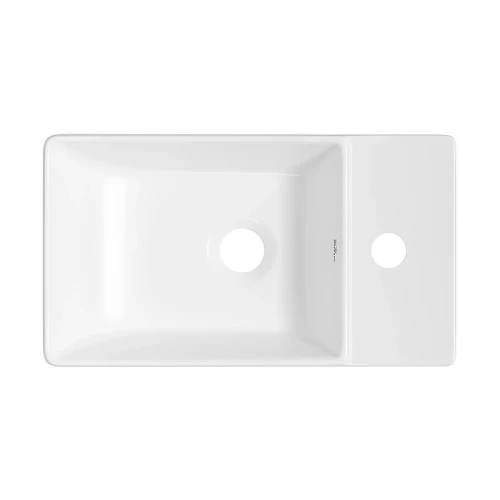 Мини-раковина Wellsee WC Area 40 R 301803000 цвет Белый глянцевый