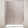 Душевая дверь BelBagno Uno 155 UNO-195-BF-1-155-C-Cr профиль Хром стекло прозрачное