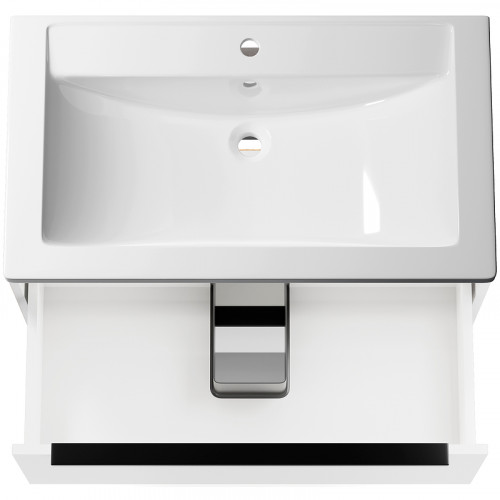 Тумба под раковину WellWant Bello 80 WWTRN0821PW подвесная Белая