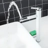 Смеситель для раковины Frap H52 F1052-15 Белый Хром латунь