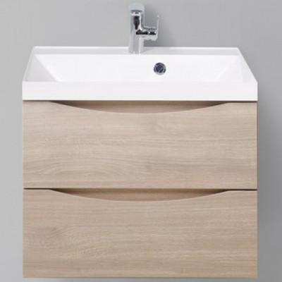 Тумба под раковину BelBagno Marino 70 MARINO-700-2C-SO-RG-P подвесная Rovere Grigio МДФ / ЛДСП