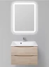 Тумба под раковину BelBagno Marino 70 MARINO-700-2C-SO-RG-P подвесная Rovere Grigio МДФ / ЛДСП