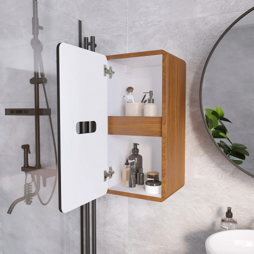 Подвесной шкаф 1MarKa Vortex 35 Ц0000033030 цвет Орех ноче тортона Монолит найт