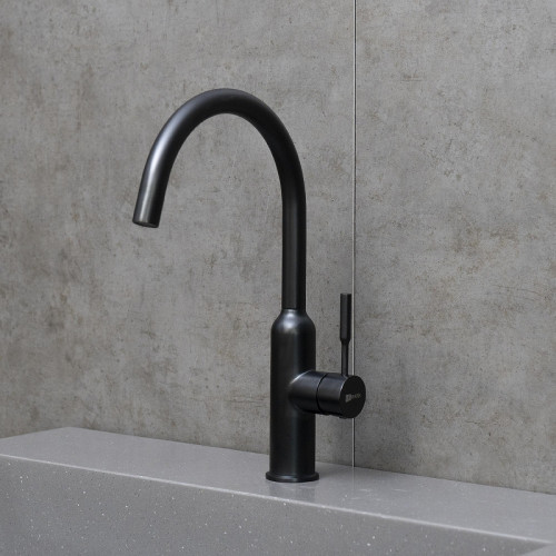 Смеситель для кухни Lemark Expert LM5079BL цвет Черный