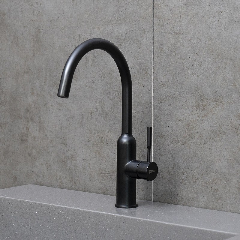 Смеситель для кухни Lemark Expert LM5079BL цвет Черный