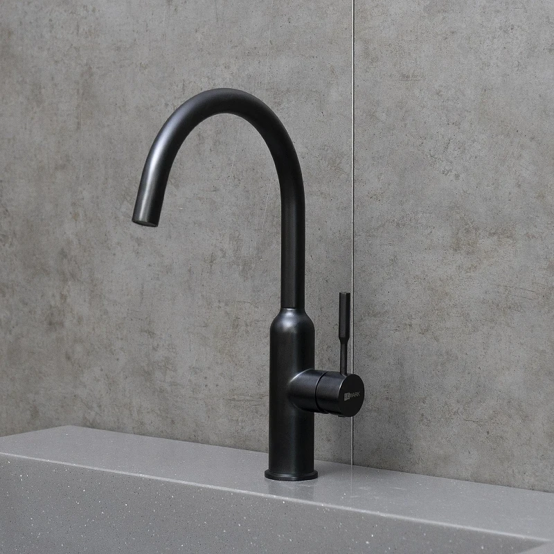 Смеситель для кухни Lemark Expert LM5079BL цвет Черный