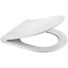 Комплект унитаза с инсталляцией Berges Novum Rimless 043214 с сиденьем Микролифт и Белой Хром глянец клавишей смыва фарфор подвесной