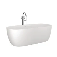 Ванна из искусственного камня Kludi Resa S 170x80 53BF0153 цвет Белый матовый