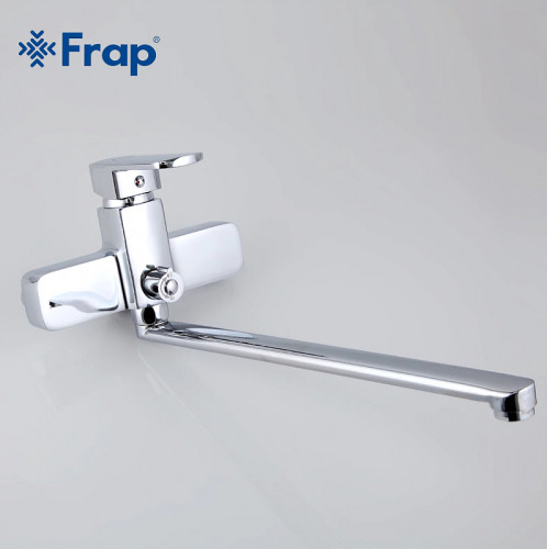 Смеситель для ванны Frap H73 F2273 универсальный Хром латунь на стену