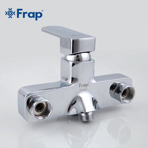 Смеситель для ванны Frap H73 F2273 универсальный Хром латунь на стену