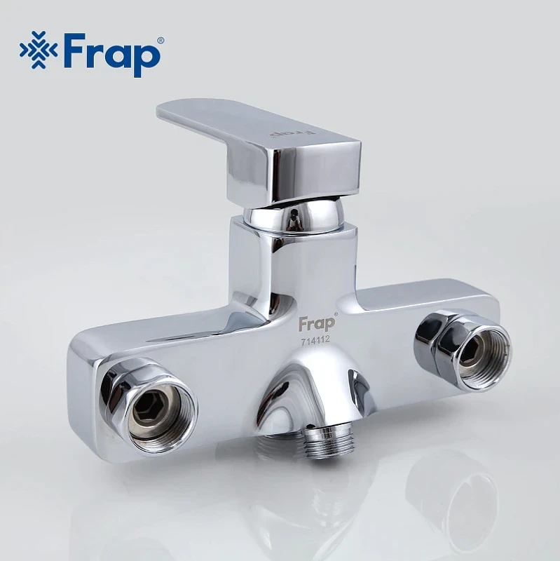 Смеситель для ванны Frap H73 F2273 универсальный Хром латунь на стену
