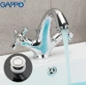 Смеситель для раковины Gappo G42 G1042 Хром латунь