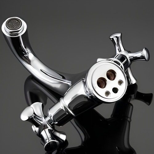 Смеситель для раковины Gappo G42 G1042 Хром латунь